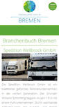 Mobile Screenshot of bremen-links.info